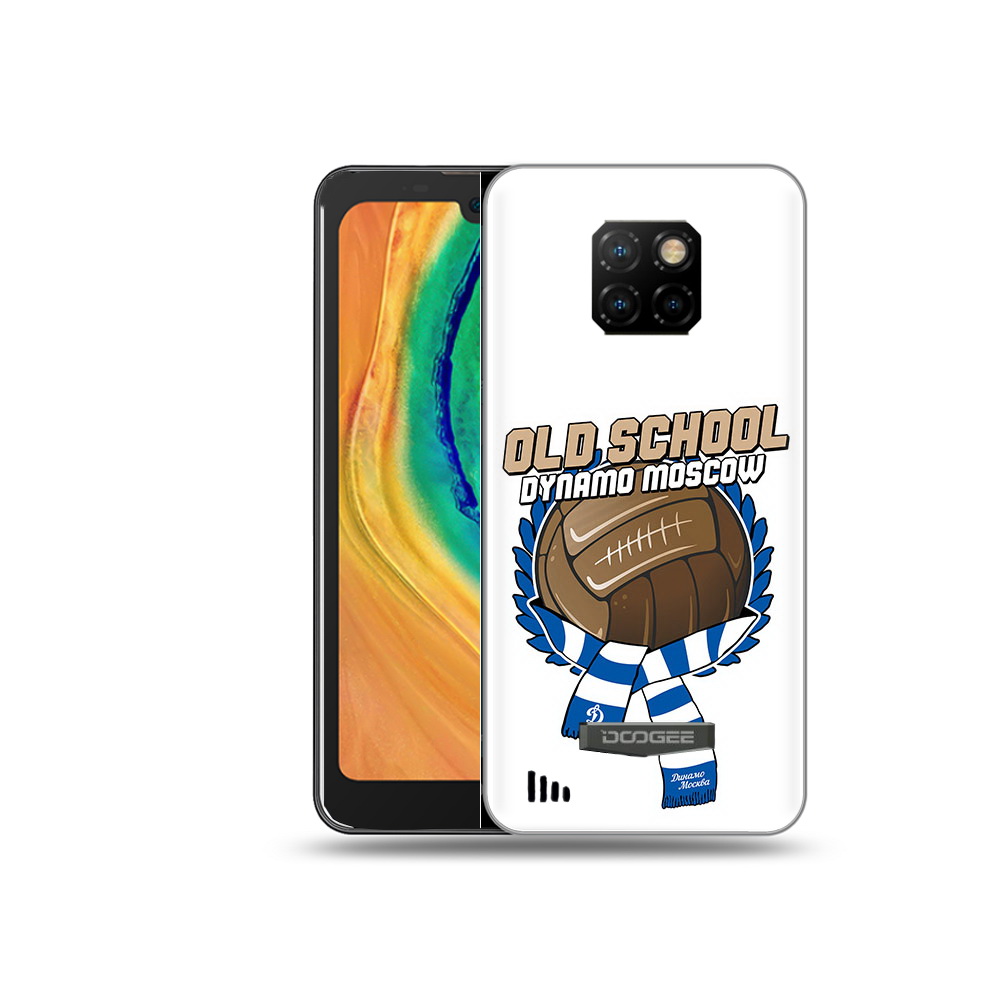 

Чехол MyPads Tocco для Doogee S88 Plus ФК Динамо олд скул, Прозрачный, Tocco