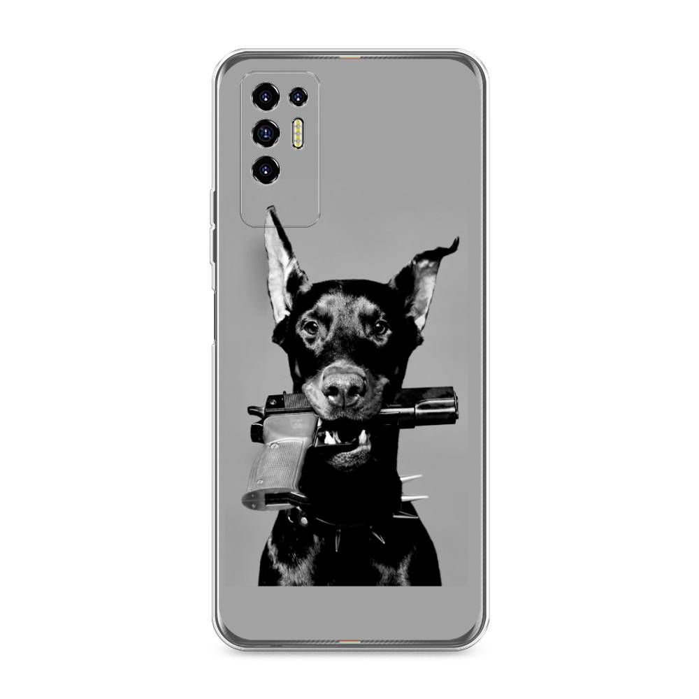 

Чехол Awog "Доберман" для Tecno Pova 2