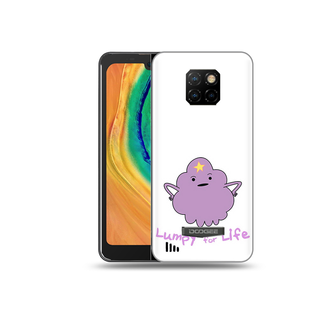 

Чехол MyPads Tocco для Doogee S88 Plus Принцесса пупырчатого королевства, Прозрачный, Tocco