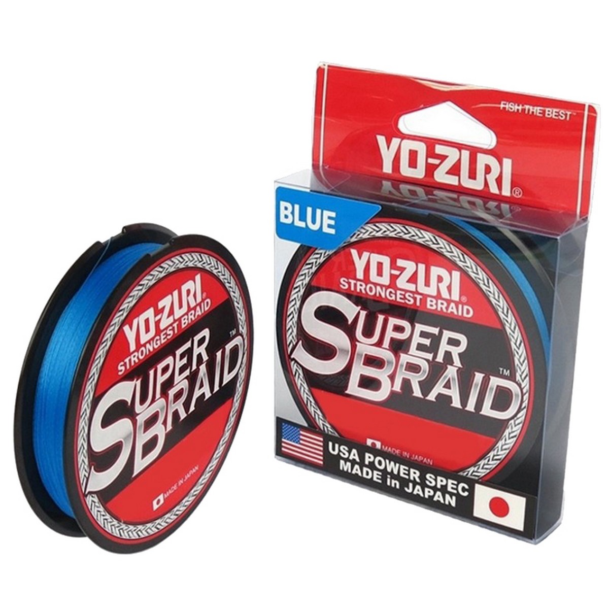 

Плетеный шнур Yo-zuri PE Superbraid 135м Blue (0.36mm) 50Lbs, Голубой, PE Superbraid