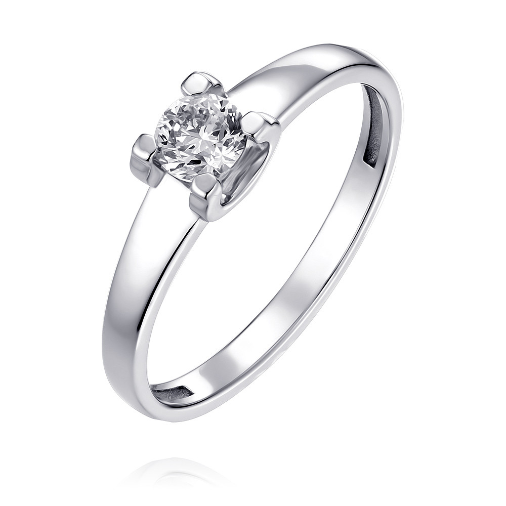 

Кольцо из белого золота с бриллиантом р. , ADAMAS 1557702/01-А511Д-41, 1557702/01-А511Д-41