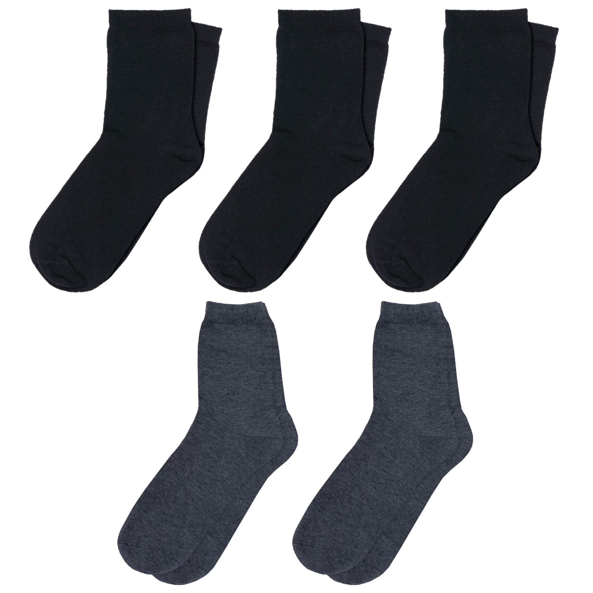 

Носки детские Rusocks 5-Д3-13039, черный; серый, 20-22, 5-Д3-13039