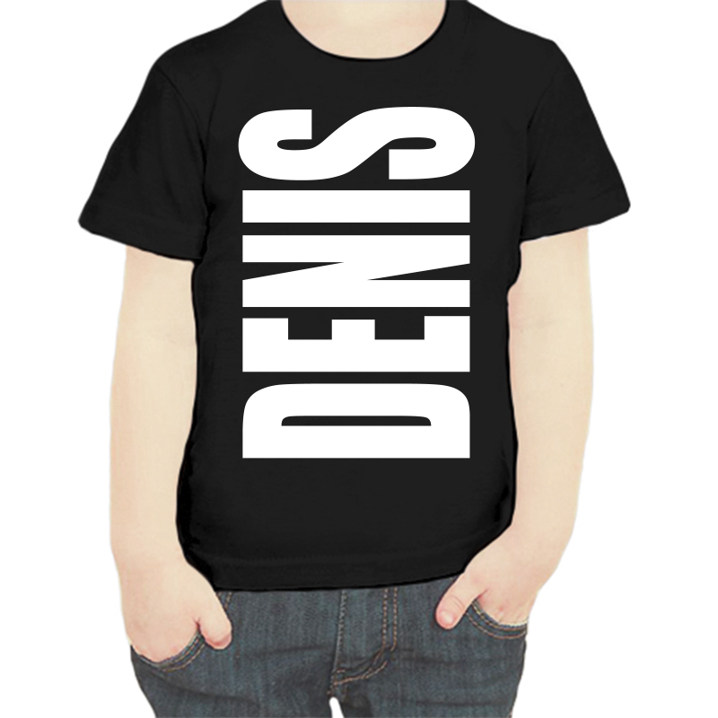 

Футболка мальчику черная 28 р-р Denis, Черный, fdm_denis