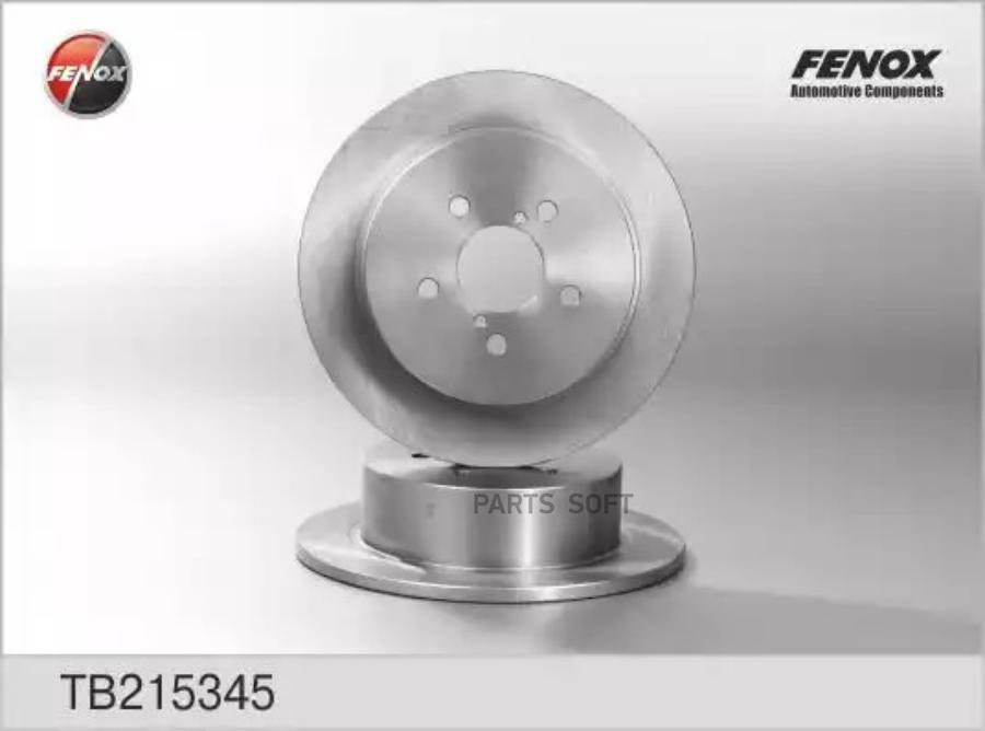 

Диск Тормозной Subaru Legacy Iv, Toyota Camry Vi 06-11 FENOX арт. TB215345