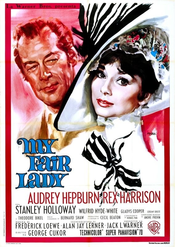

Постер к фильму "Моя прекрасная леди" (My Fair Lady) Оригинальный 68,6x96,5 см