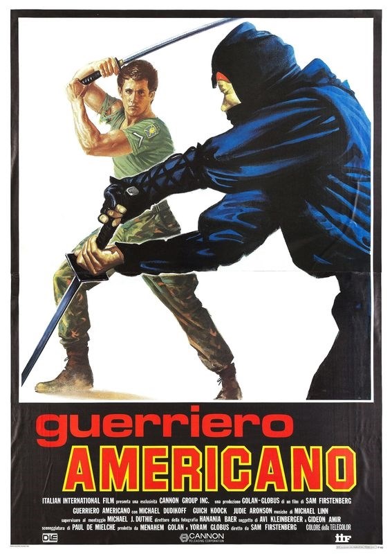 

Постер к фильму "Американский ниндзя" (American Ninja) Оригинальный 59,4x84,1 см