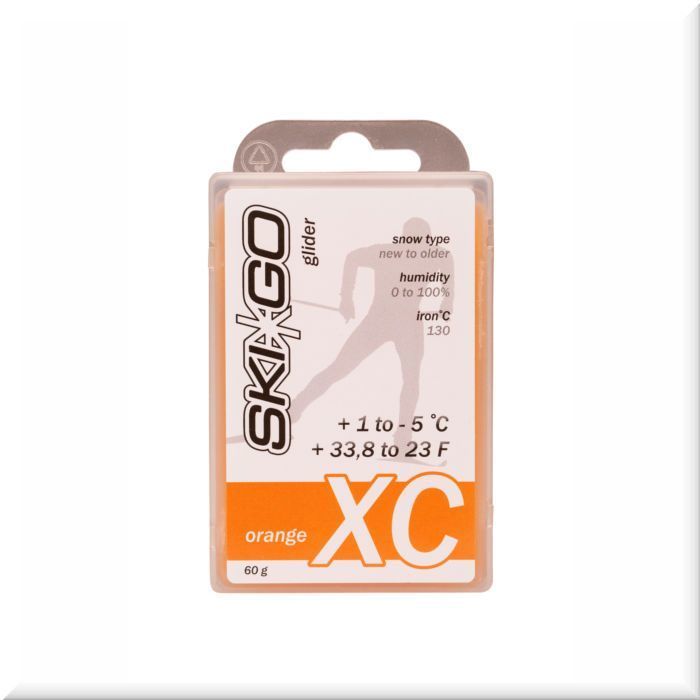 

SkiGoтXC Orange +1° до -5°C (для мелкозерн. снега), Оранжевый