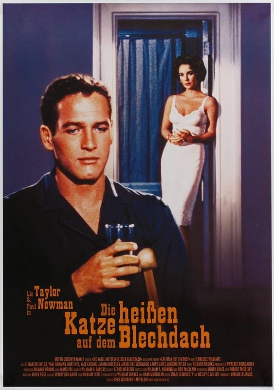 

Постер к фильму "Кошка на раскаленной крыше" (Cat on a Hot Tin Roof) A4