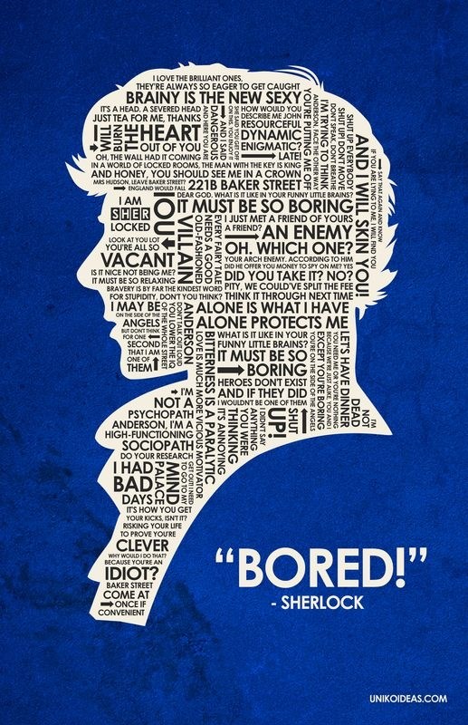 

Постер к сериалу "Шерлок" (Sherlock) A4