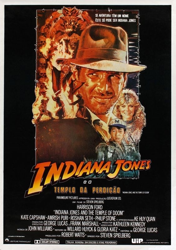 

Постер к фильму "Индиана Джонс и Храм судьбы" (Indiana Jones and the Temple of Doom) A3