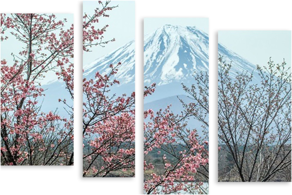 

Картина модульная на холсте Модулка Вершина 120x87 см, 3712