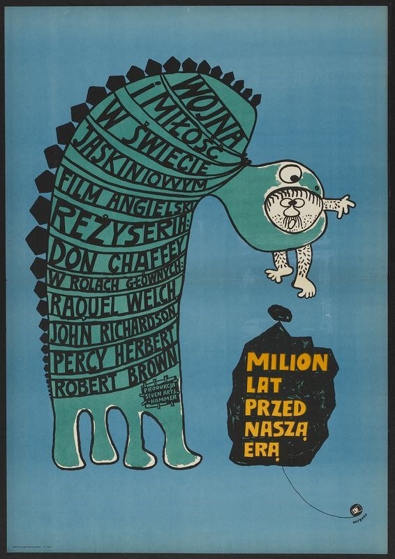 

Постер к фильму "Миллион лет до нашей эры" (One Million Years B.C.) 50x70 см