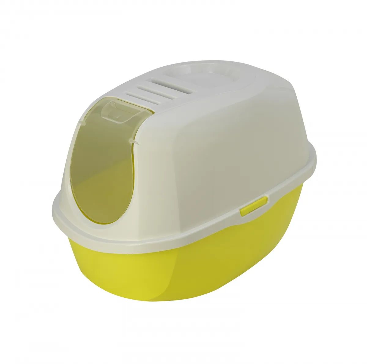 

Туалет для кошек Moderna SmartCat, овальный, желтый, 54х40х41 см