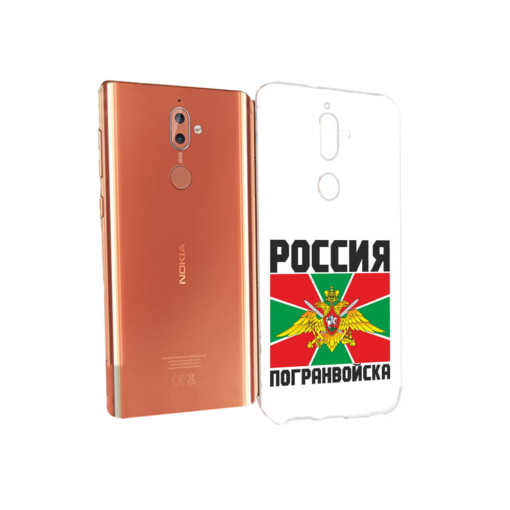 

Чехол MyPads Tocco для Nokia 9 погранвойска (PT126479.94.548), Прозрачный, Tocco