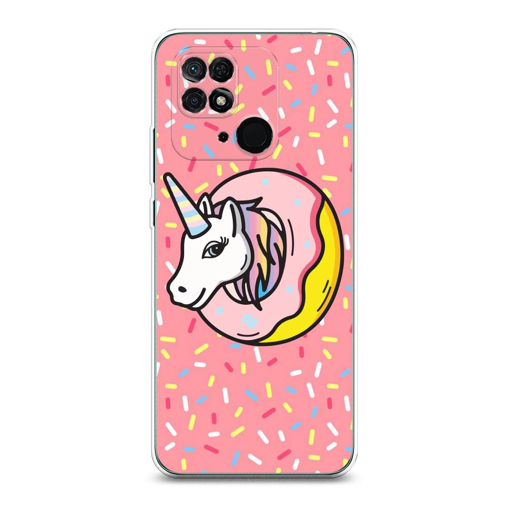 

Чехол Awog на Xiaomi Redmi 10C "Единорог в пончике", Разноцветный, 313450-2