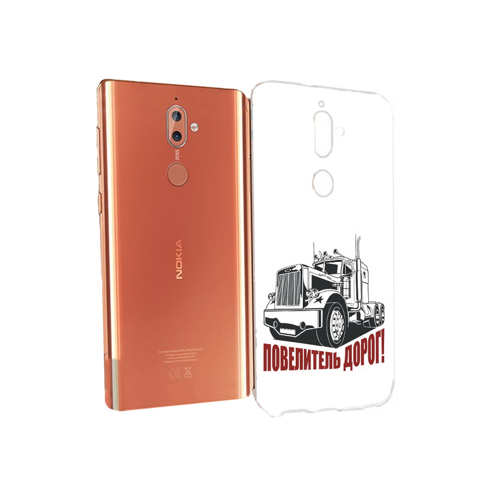 

Чехол MyPads Tocco для Nokia 9 повелитель дорог (PT126479.94.547), Прозрачный, Tocco