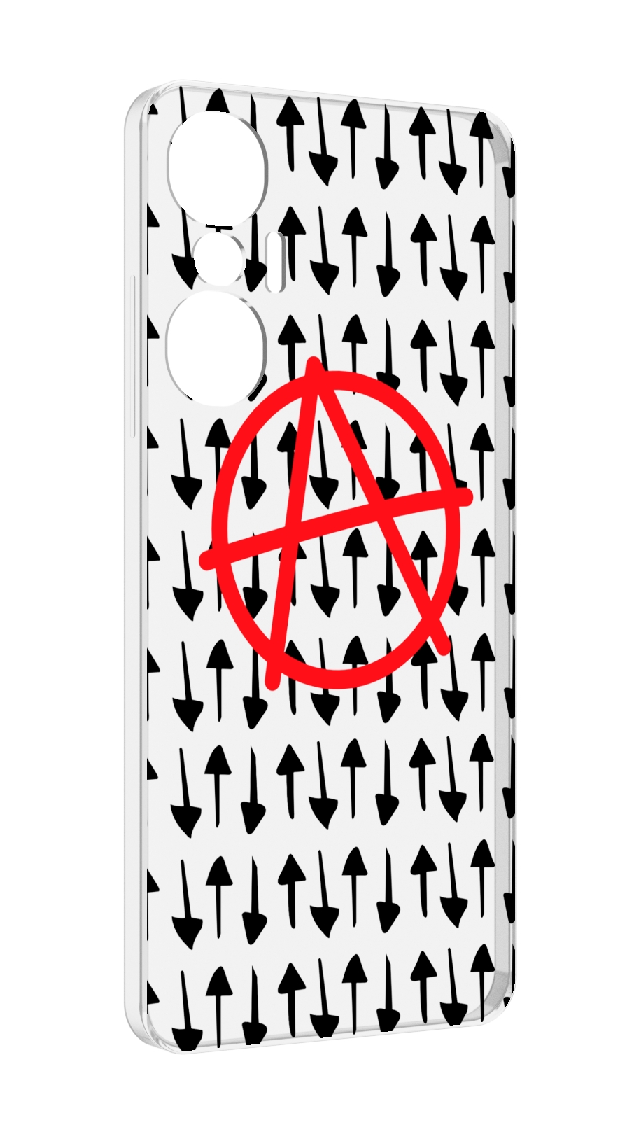 

Чехол MyPads анархия-панк для Infinix Hot 20S противоударный, Tocco