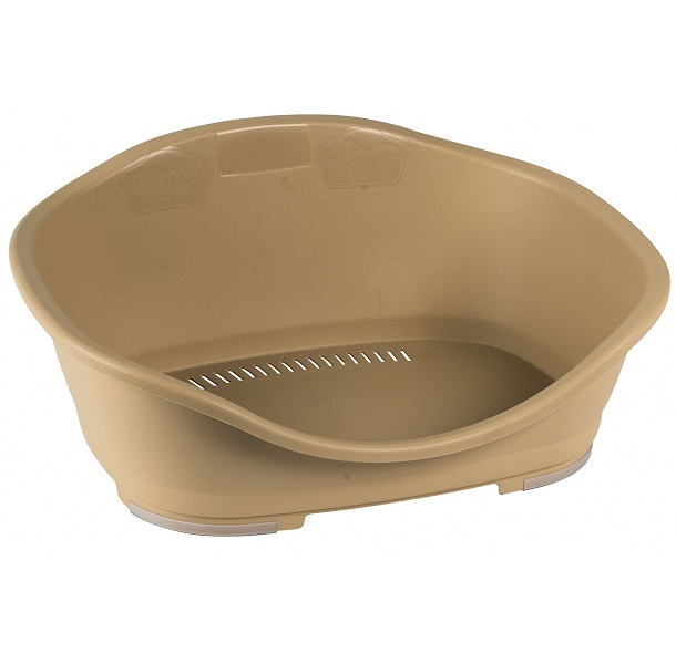 

Лежанка для собак Stefanplast пластик 55x80,5x32см бежевый