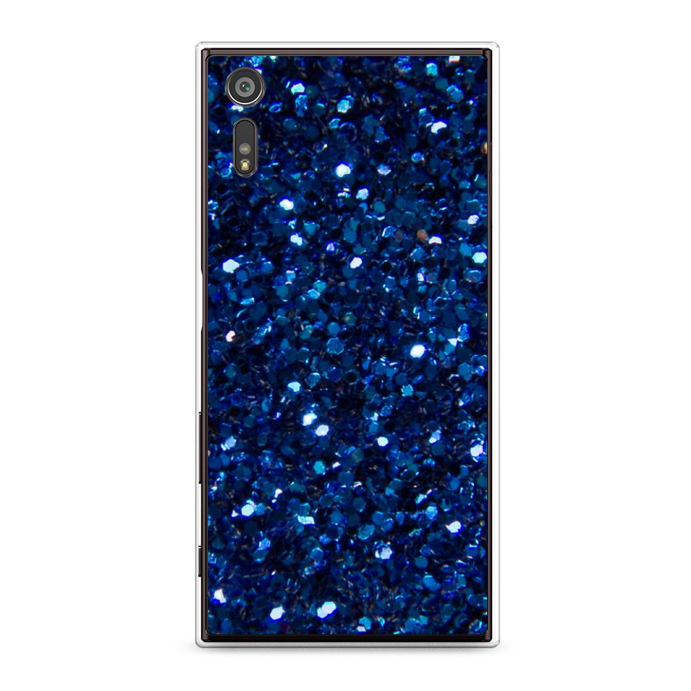 

Чехол Awog "Синие блестки рисунок" для Sony Xperia XZ