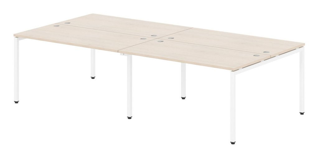 

Skyland Бенч-система XTEN-S 280x140, бук тиара/белый, Бенч-система XTEN-S 280x140, бук тиара/белый