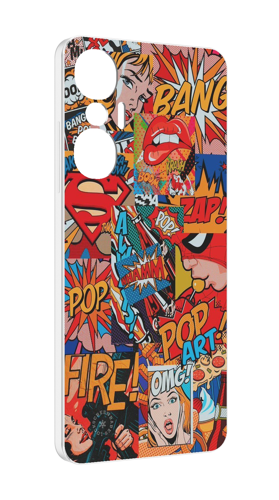 

Чехол MyPads Фон для Infinix Hot 20S противоударный, Tocco