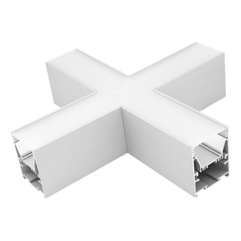 

Коннектор X-образный Lumker L5570-X90 003236, Серебристый