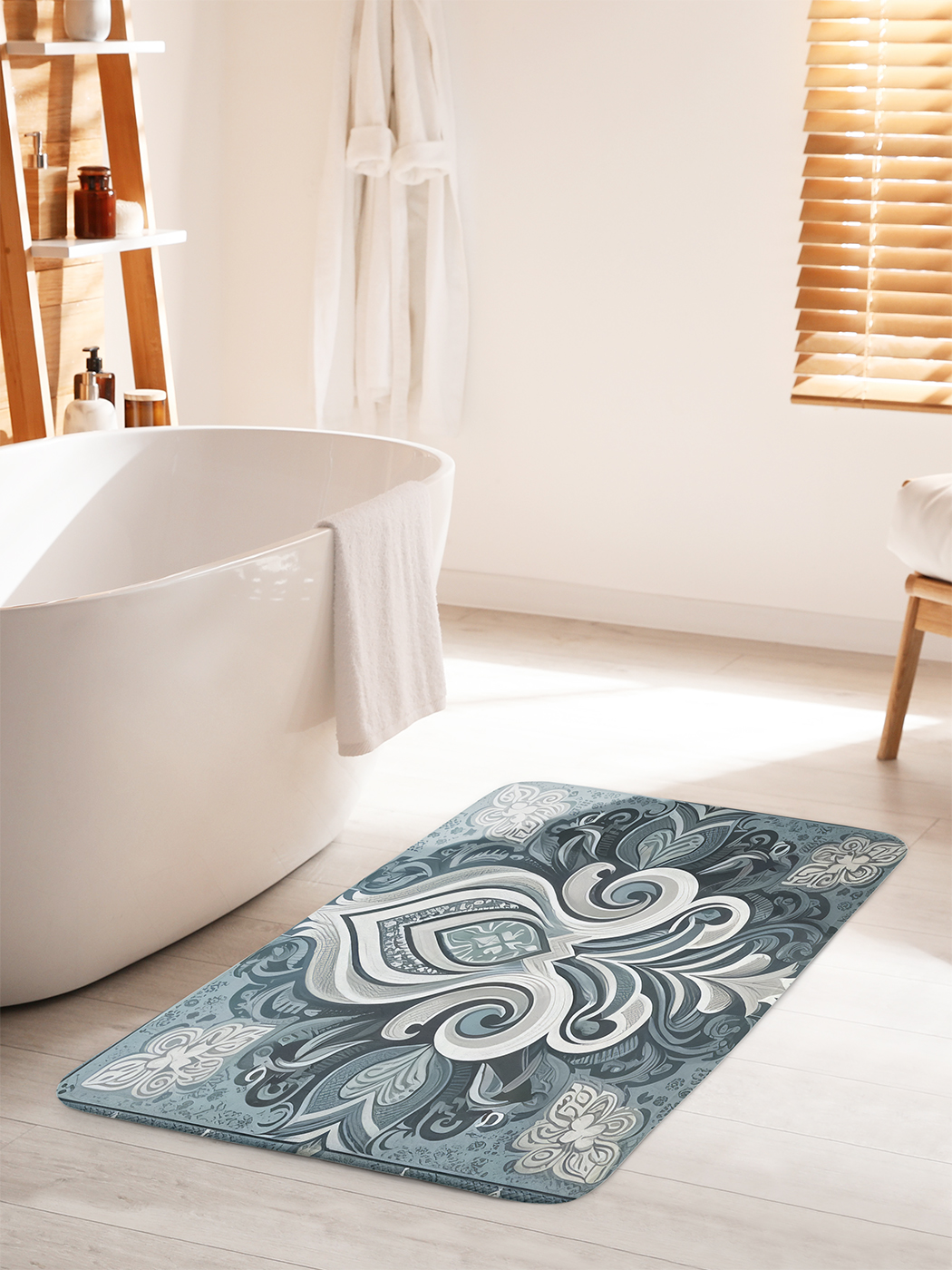 

Коврик для ванной туалета душа JoyArty "Текстурные узоры", bath_sd3350_60x100