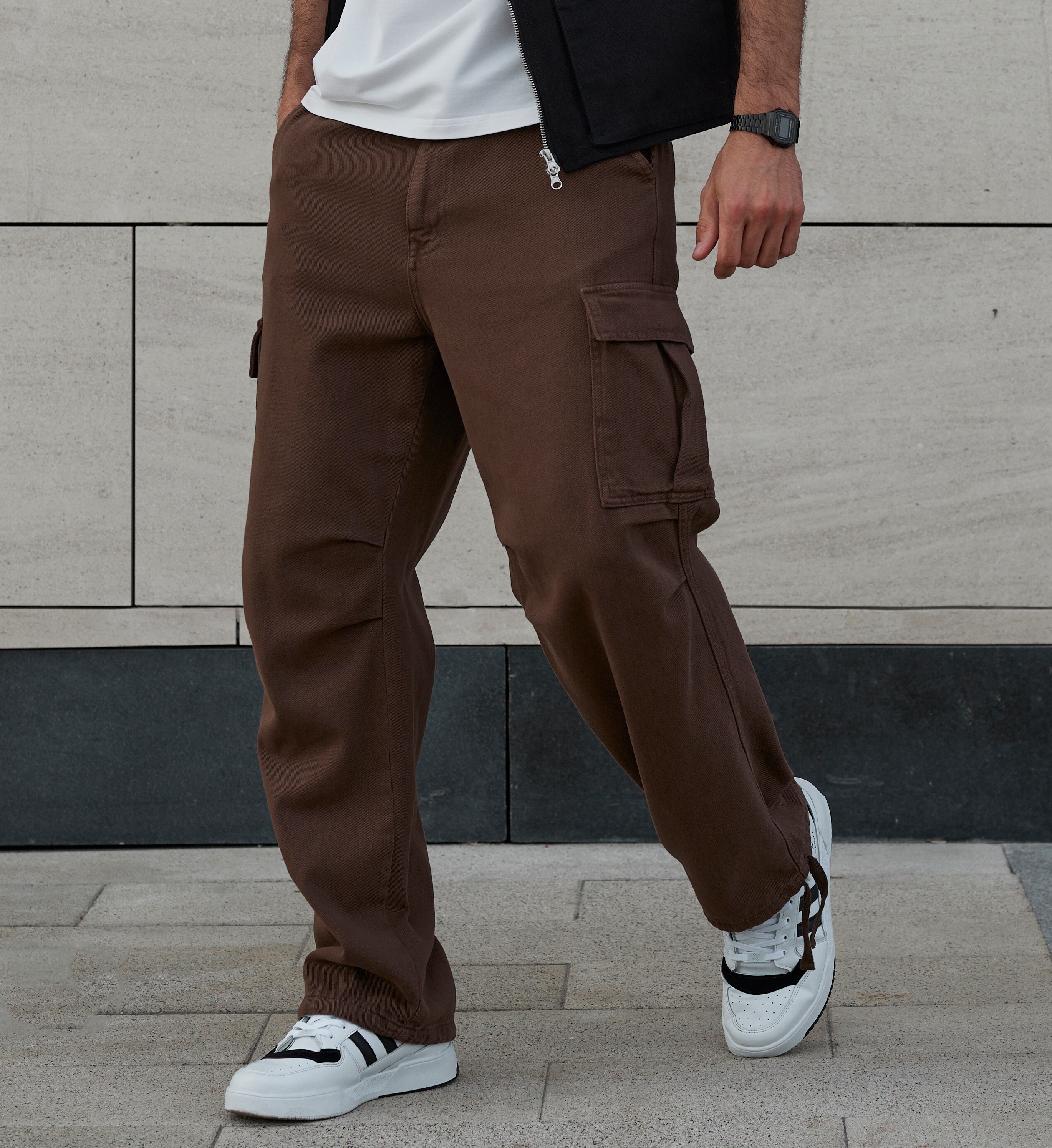 Брюки мужские BULANTI B4 коричневые M