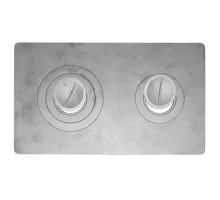 

Плита чугунная двухконфорочная П2-3 710*410, (Б)