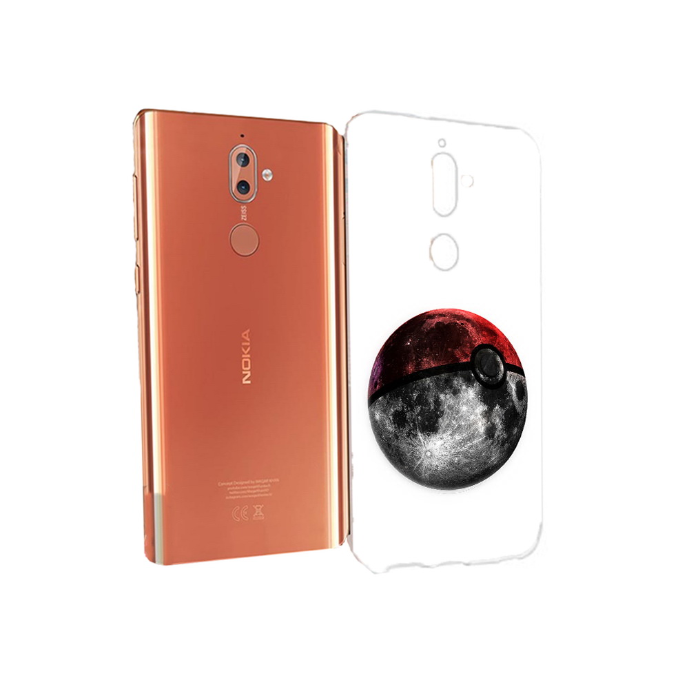 

Чехол MyPads Tocco для Nokia 9 планета покебол (PT126479.94.543), Прозрачный, Tocco