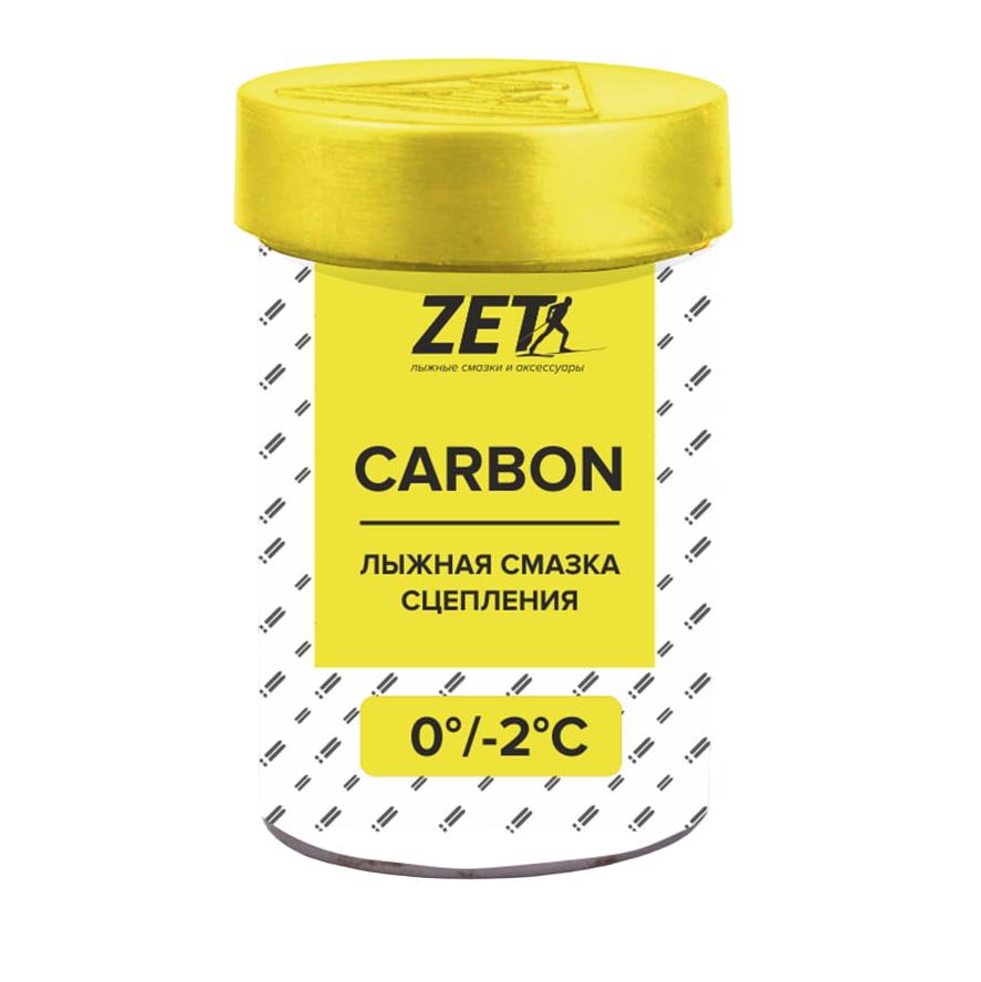 Лыжная смазка сцепления Zet Carbon 0/-2С желтая 30 грамм без фтора