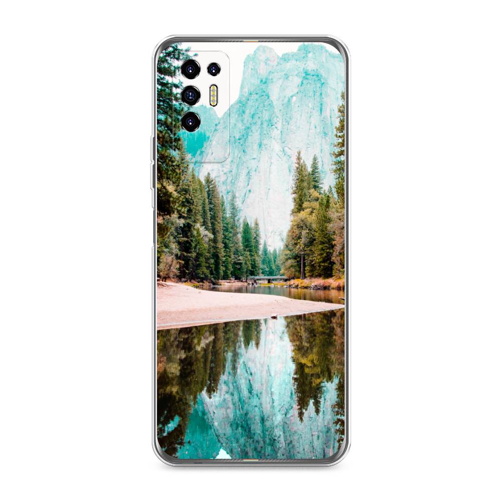 

Чехол Awog на Tecno Pova 2 "Горы 11", Разноцветный, 300550-4