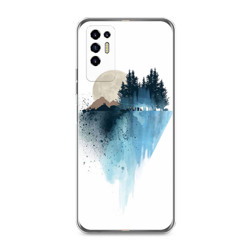 

Чехол Awog на Tecno Pova 2 "Горы 5", Разноцветный, 300550-4