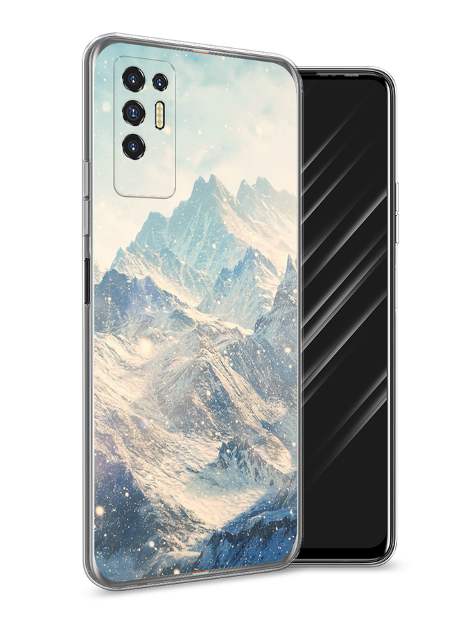 

Чехол Awog на Tecno Pova 2 "Горы 4", Разноцветный, 300550-4