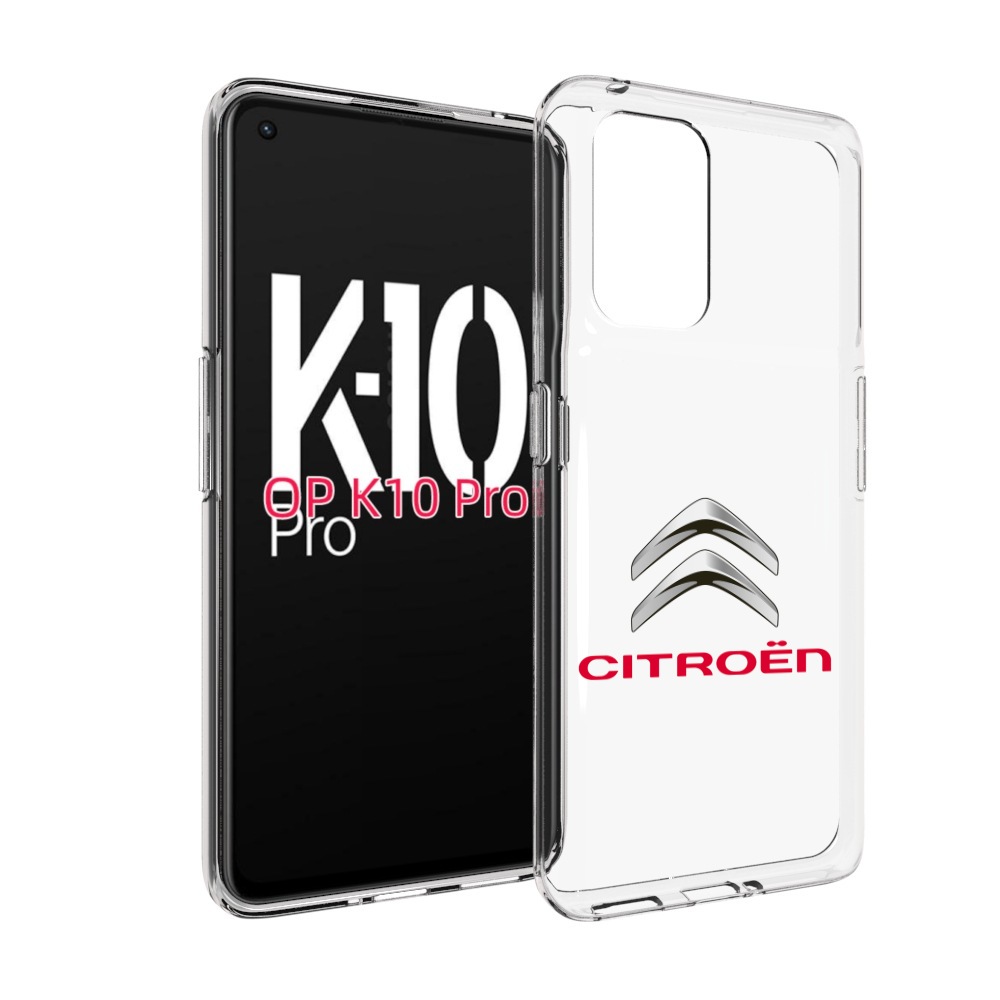 

Чехол MyPads citroen-3 мужской для OPPO K10 Pro, Прозрачный, Tocco