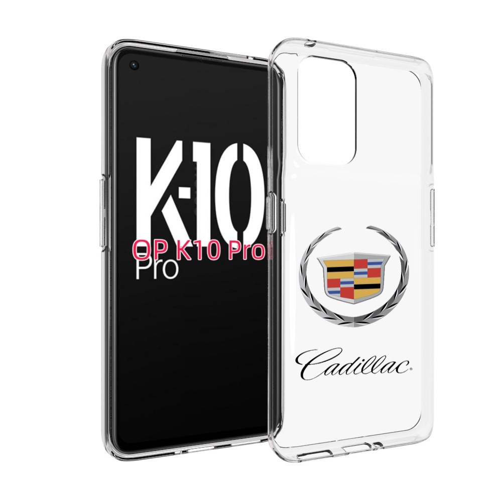 

Чехол MyPads cadillac-4 мужской для OPPO K10 Pro, Прозрачный, Tocco