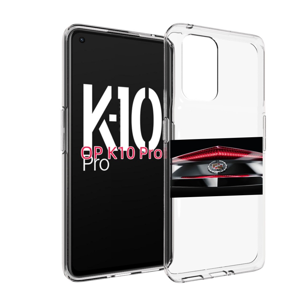 

Чехол MyPads cadillac 3 мужской для OPPO K10 Pro, Прозрачный, Tocco