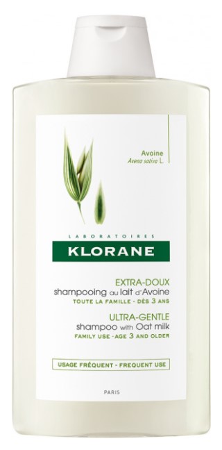 Купить Шампунь Klorane Shampoo with oat milk для частого применения 400 мл