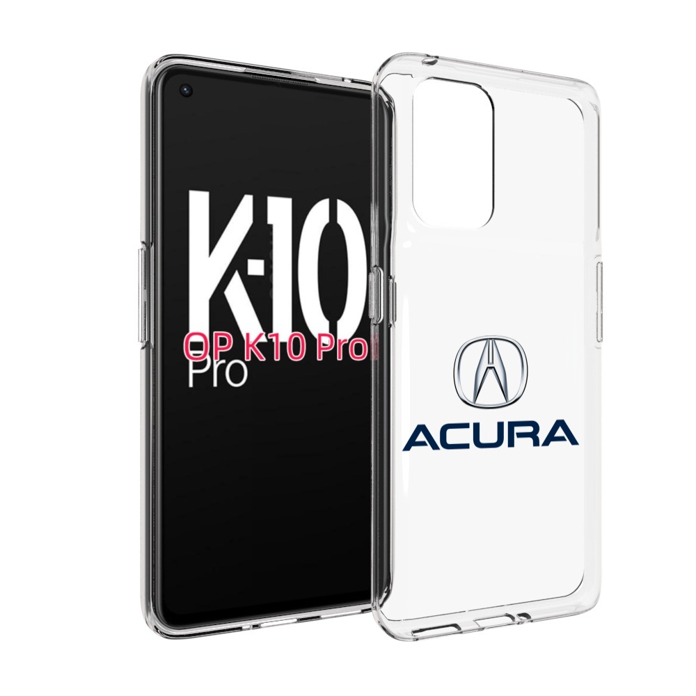 

Чехол MyPads acura-2 для OPPO K10 Pro, Прозрачный, Tocco