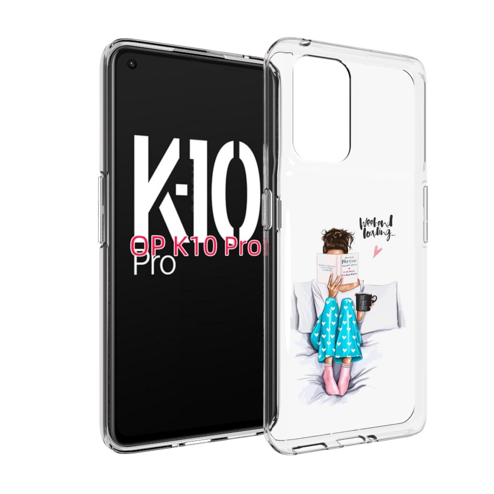 

Чехол MyPads Weekend-loading для OPPO K10 Pro, Прозрачный, Tocco