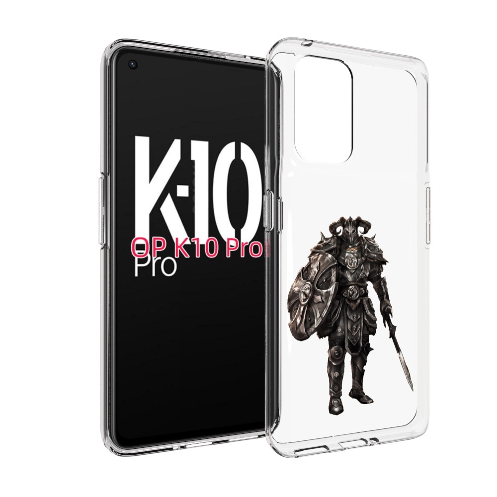 

Чехол MyPads The-Elder-Scrolls-Online для OPPO K10 Pro, Прозрачный, Tocco