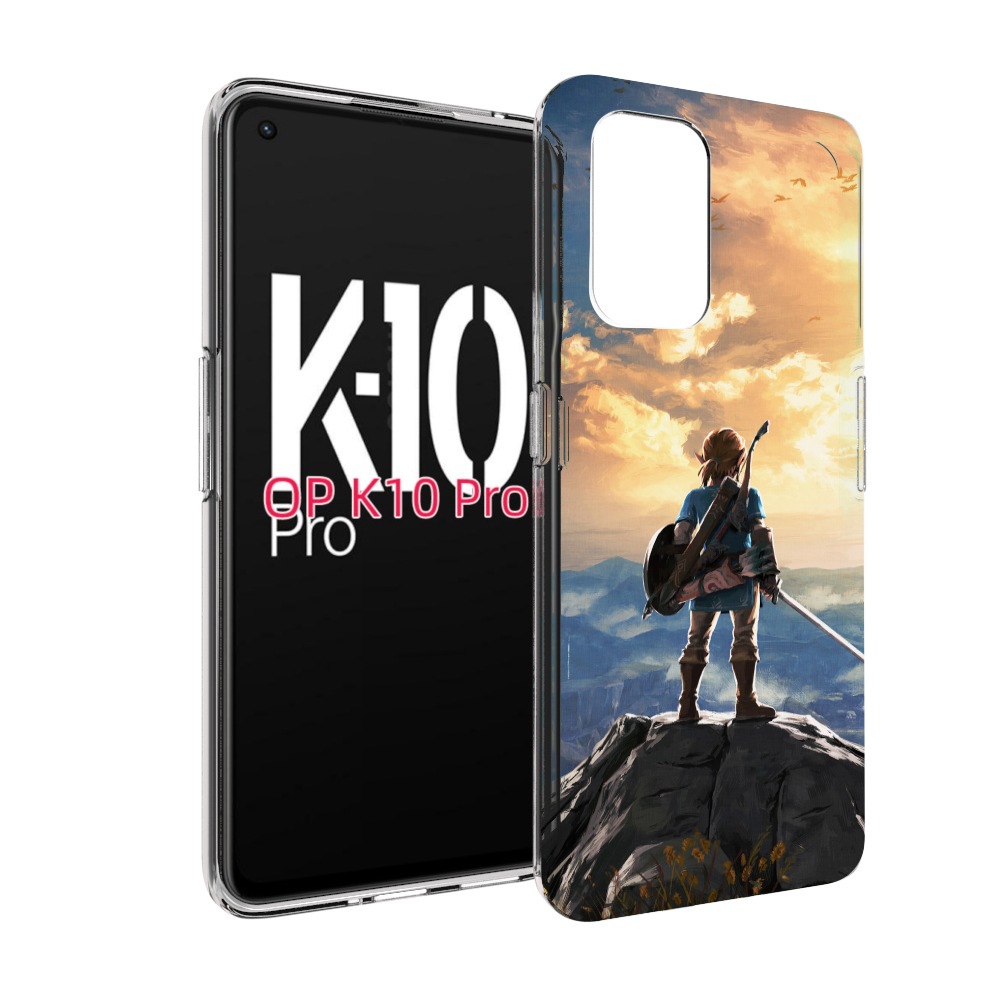 

Чехол MyPads The Legend of Zelda для OPPO K10 Pro, Прозрачный, Tocco