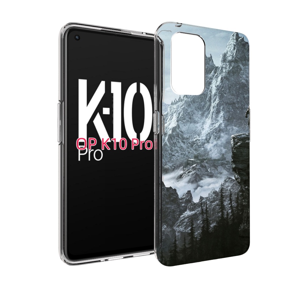 

Чехол MyPads The Elder Scrolls V Skyrim для OPPO K10 Pro, Прозрачный, Tocco