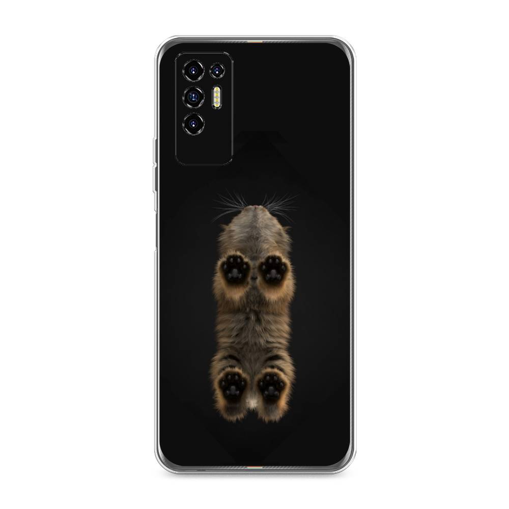 

Чехол Awog на Tecno Pova 2 "Кошачьи лапки", Разноцветный, 300550-1