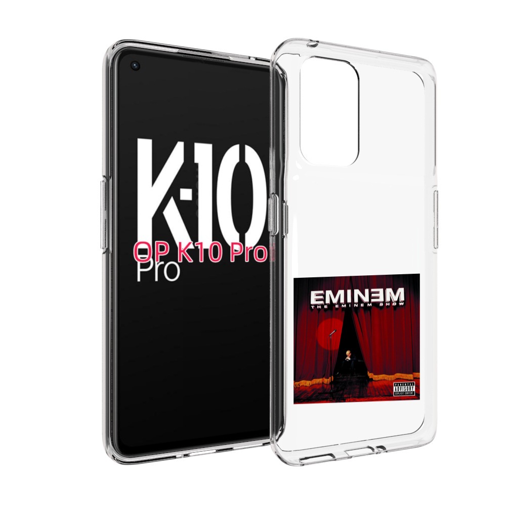 

Чехол MyPads THE EMINEM SHOW для OPPO K10 Pro, Прозрачный, Tocco