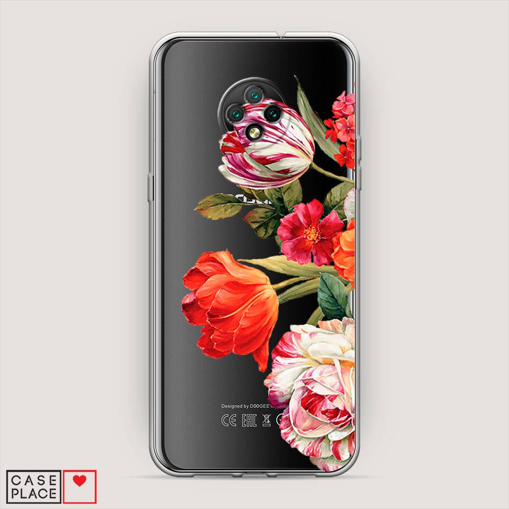 

Чехол Awog на Doogee X95 / Дуги X95 "Весенний букет", Разноцветный, 220850-8