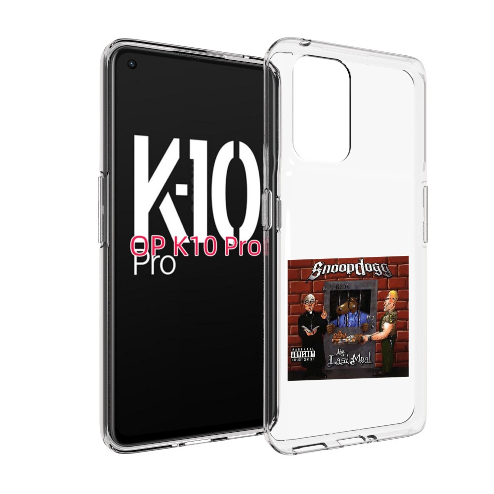 

Чехол MyPads Snoop Dogg THA LAST MEAL для OPPO K10 Pro, Прозрачный, Tocco