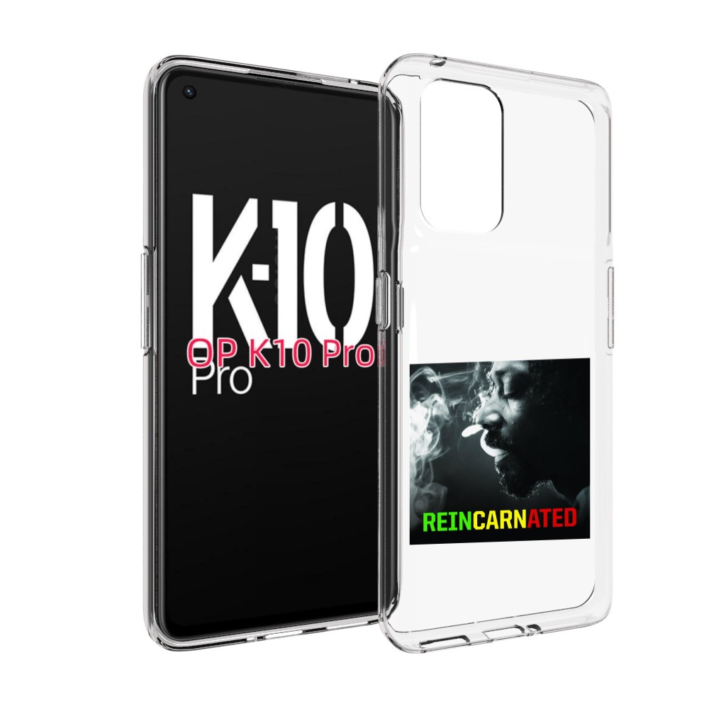 

Чехол MyPads Snoop Dogg REINCARNATED для OPPO K10 Pro, Прозрачный, Tocco