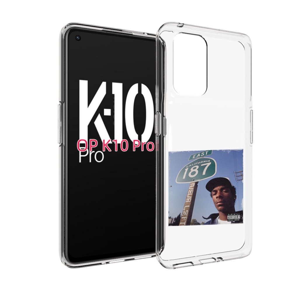 

Чехол MyPads Snoop Dogg NEVA LEFT для OPPO K10 Pro, Прозрачный, Tocco