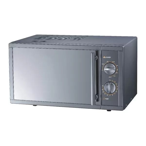 Микроволновая печь соло GASTRORAG WD90023SLB7 серый, черный микроволновая печь соло pioneer mw204m серебристый серый